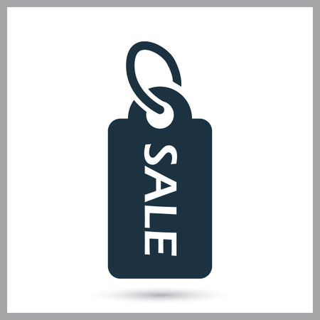 Sale plate simple icon for web and mobile designのイラスト素材
