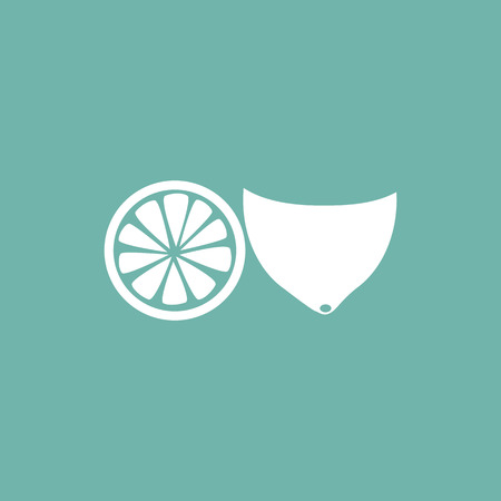 Lemon iconの写真素材