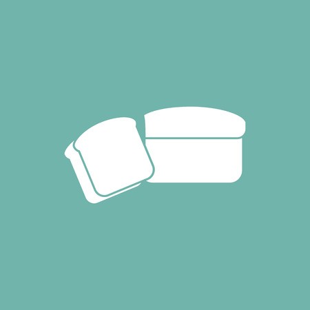 Bread slice iconの写真素材