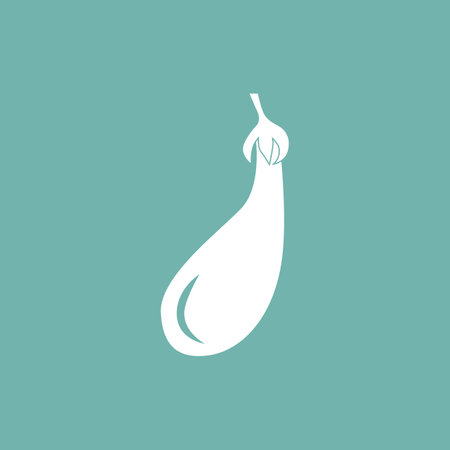 Eggplant iconの写真素材