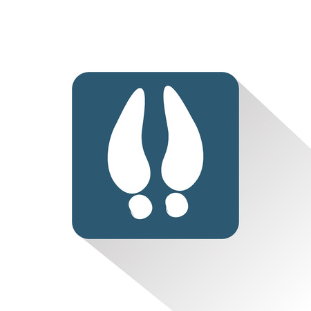 Hoof print iconの写真素材