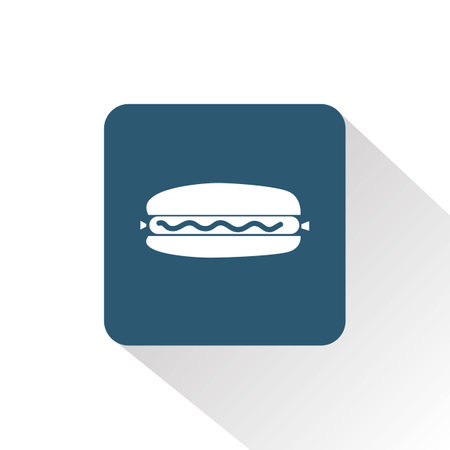 Hot Dog iconの写真素材