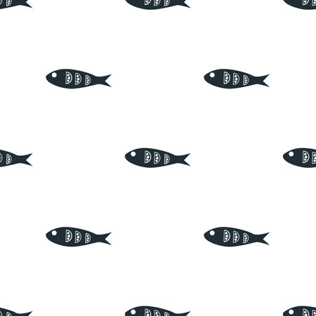 Fried fish iconの写真素材