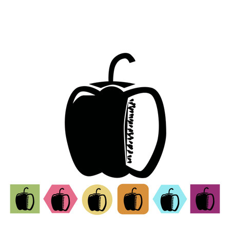 Pepper iconの写真素材