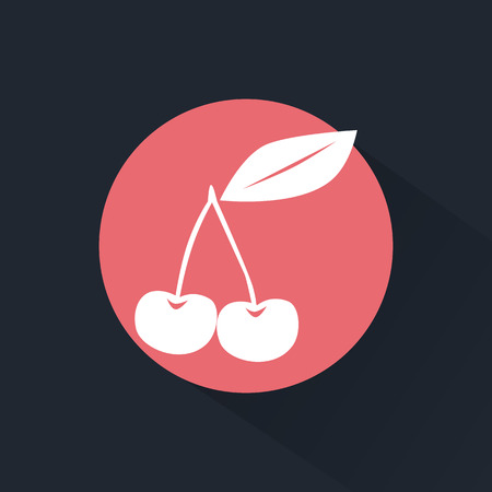 Cherry iconの写真素材