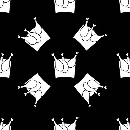 Chiken legs iconの写真素材