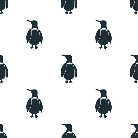 Penguin iconの写真素材