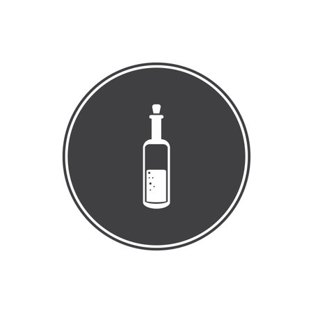 Wine bottle iconの写真素材