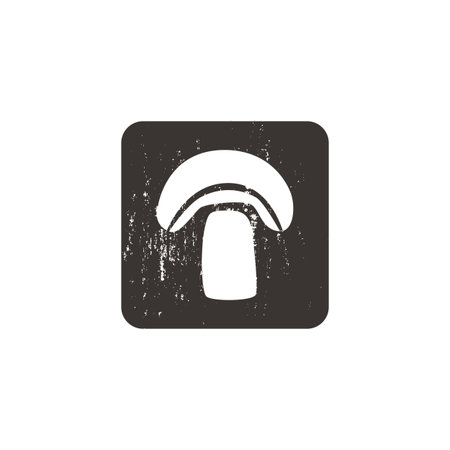 Mushroom iconの写真素材