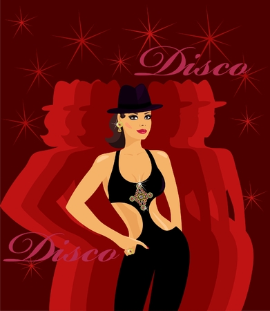 discoのイラスト素材