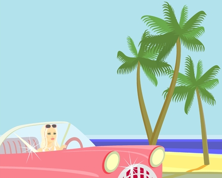 Traveling  Celebrityのイラスト素材