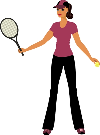 Tennisのイラスト素材