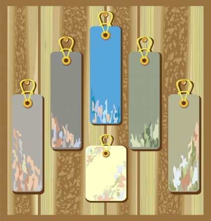 labelsのイラスト素材