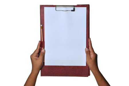 Secretary to the preparation of the note.の写真素材