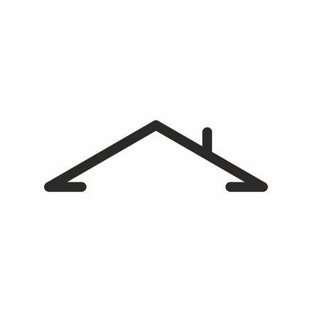 Roof house icon . Vectorのイラスト素材