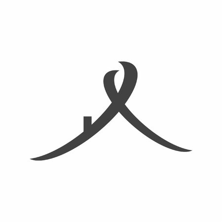 Roof house icon . Vectorのイラスト素材
