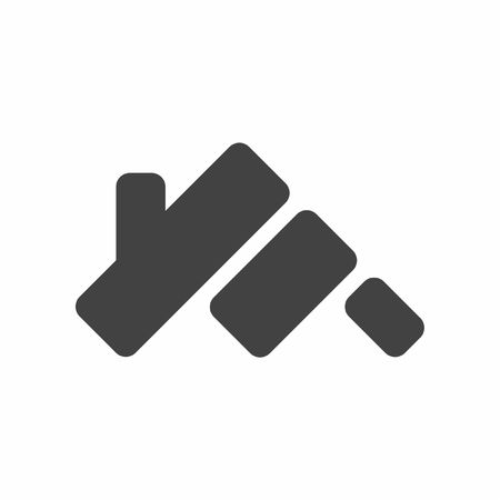 Roof house icon . Vectorのイラスト素材