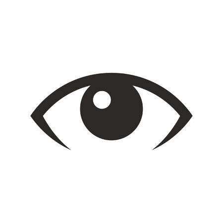 Eye look vision icon vectorのイラスト素材