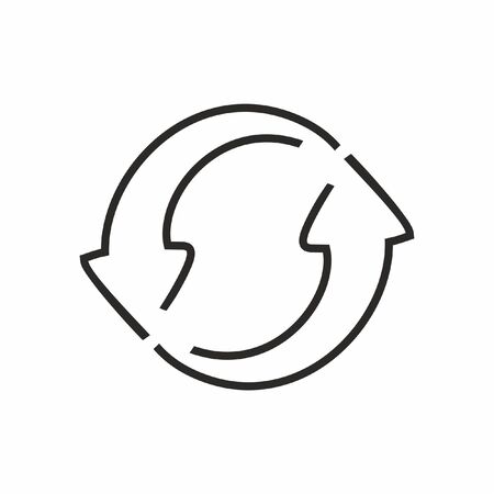 Rerresh icon. Reload symbol Vectorのイラスト素材