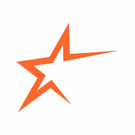 Star icon. Vector illustrationのイラスト素材