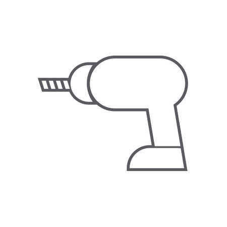 Tool icon flat style vector illustrationのイラスト素材