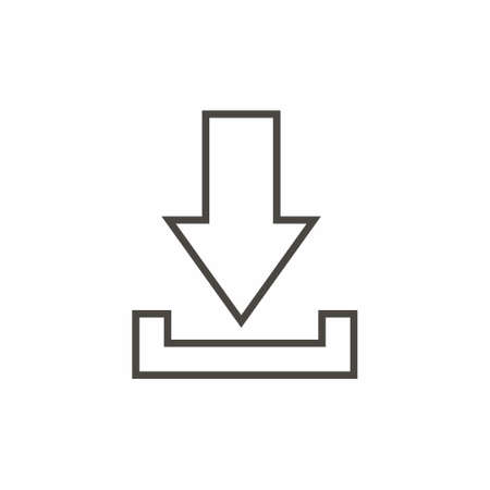 Download Icon vectorのイラスト素材
