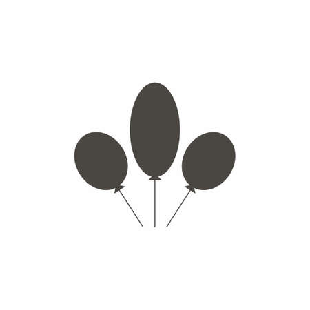 Birthday icon flat style vector illustrationのイラスト素材