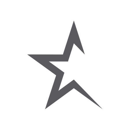 Star logo icon design vectorのイラスト素材
