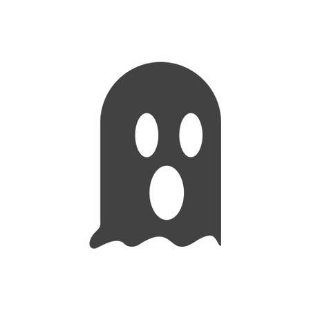 Gost icon flat style vector illustrationのイラスト素材
