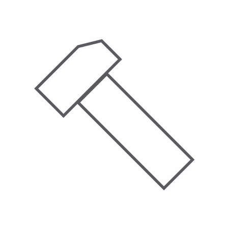 Tool icon flat style vector illustrationのイラスト素材
