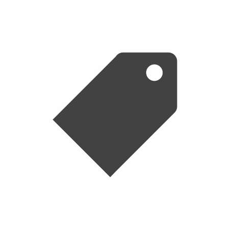 Price tag label Icon vectorのイラスト素材