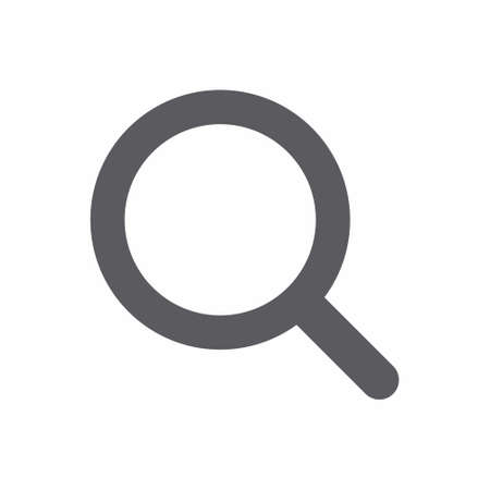 Search Loop icon flat style vector illustrationのイラスト素材