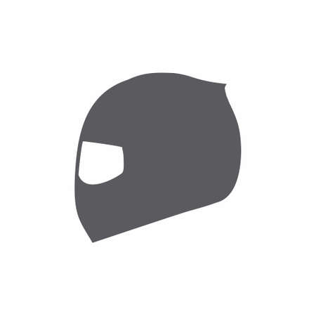 Helmets icon flat style vectorのイラスト素材