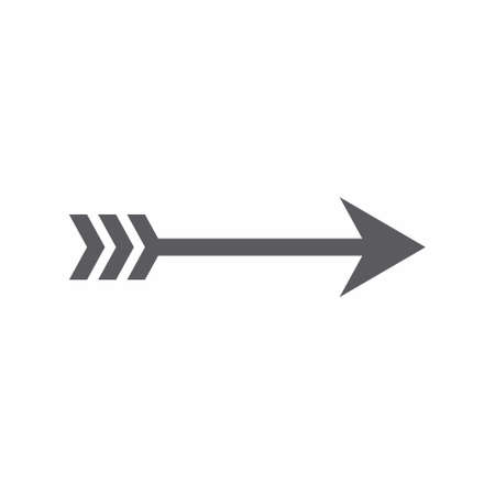 Arrow icon logo vectorのイラスト素材