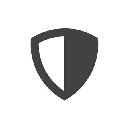 Shield logo icon vectorのイラスト素材