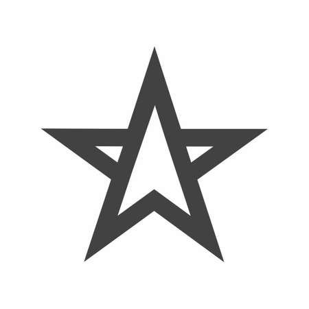Star logo icon design vectorのイラスト素材