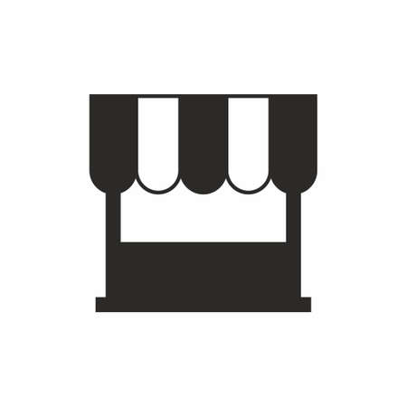 Shop icon. Store symbol vectorのイラスト素材