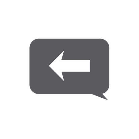 Reply Icon vectorのイラスト素材
