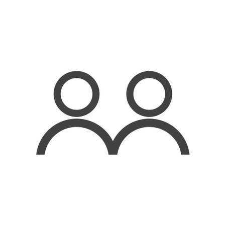 People community team icon vectoのイラスト素材