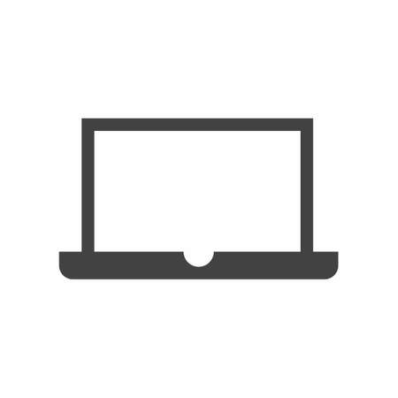 Laptop icon vectorのイラスト素材