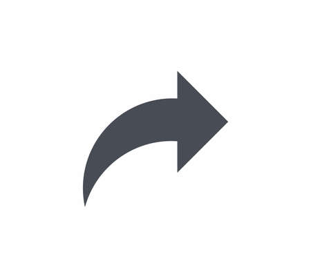 Share icon flat style vector illustrationのイラスト素材