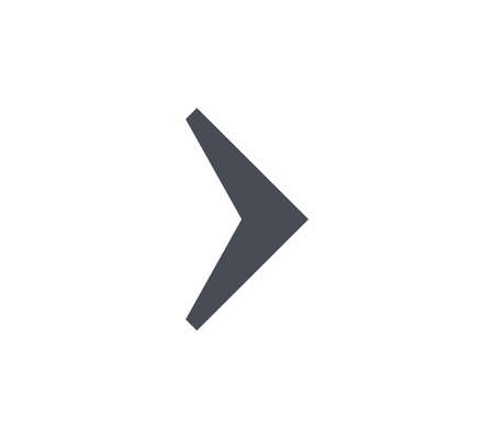 Arrow icon flat style vector illustrationのイラスト素材