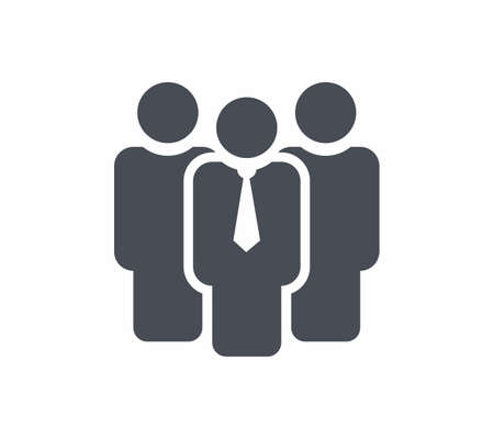 People business group icon flat style vector illustrationのイラスト素材