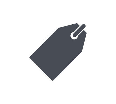 Sale Tags icon flat style vector illustrationのイラスト素材
