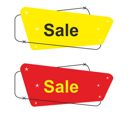 Sale label vector illustrationのイラスト素材