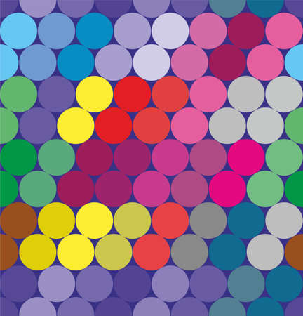 Dots colorful modern background vectorのイラスト素材