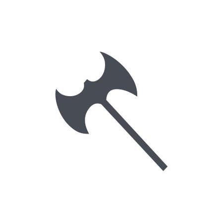 Ax Icon on white background vector illustrationのイラスト素材
