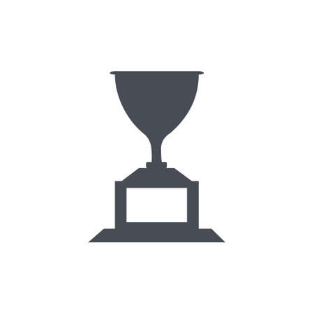 Champion Cup Icon in flat style vector illustrationのイラスト素材