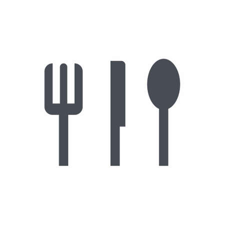 Restaurant icon on white background vector illustrationのイラスト素材