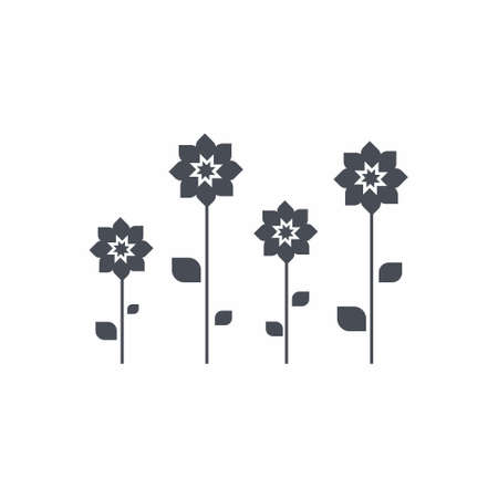 Plant icon on white background vector illustrationのイラスト素材